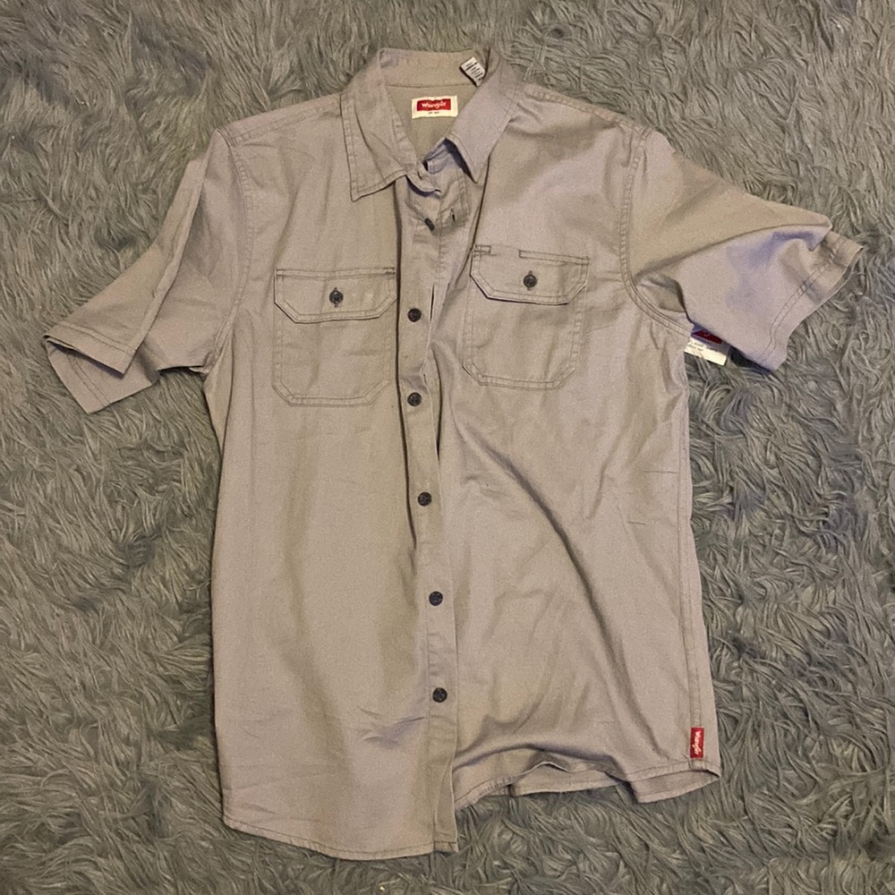 Wrangler Short Sleeve Dress Shirt